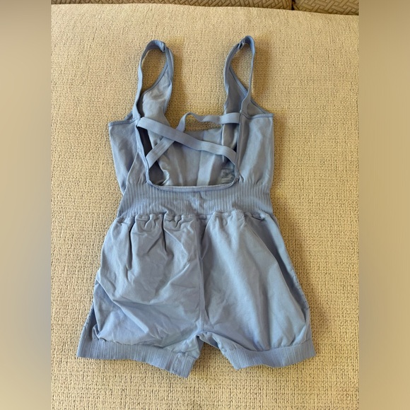 Free People Good Karma Runsie in Cloudy M/L - Picture 5 of 6